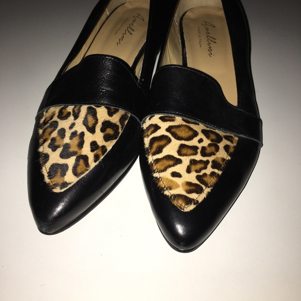 10 ITALY Avellini Animal Print loafers EUR 40